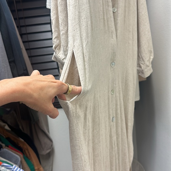 Stitch and Feather | Ellison linen Dress | NWT - Picture 4 of 4
